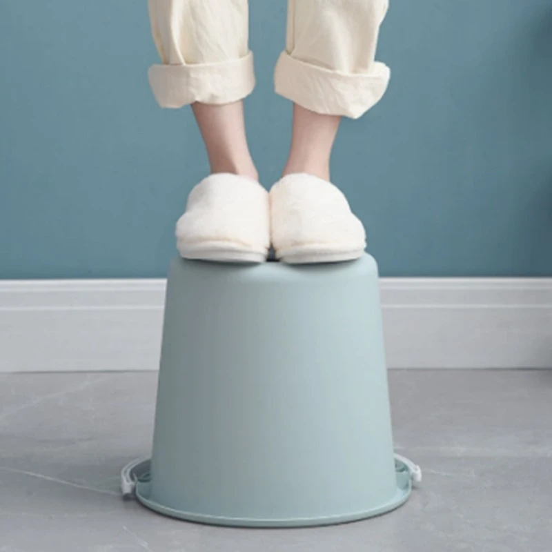 White Plastic Bucket With Lid high quality