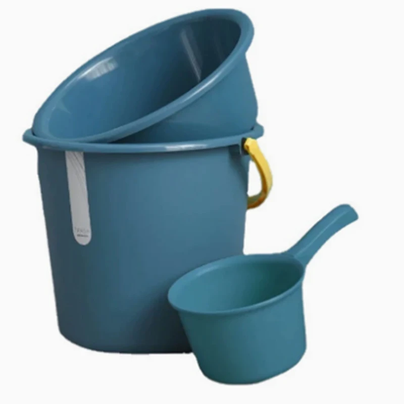 Hvít plastföta með loki